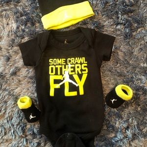 Baby Boys Jordan Onesie Set